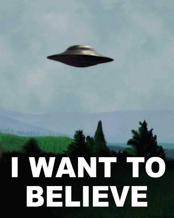 I may not know much about 'X-Files,' but I know a good Internet meme when I see one...